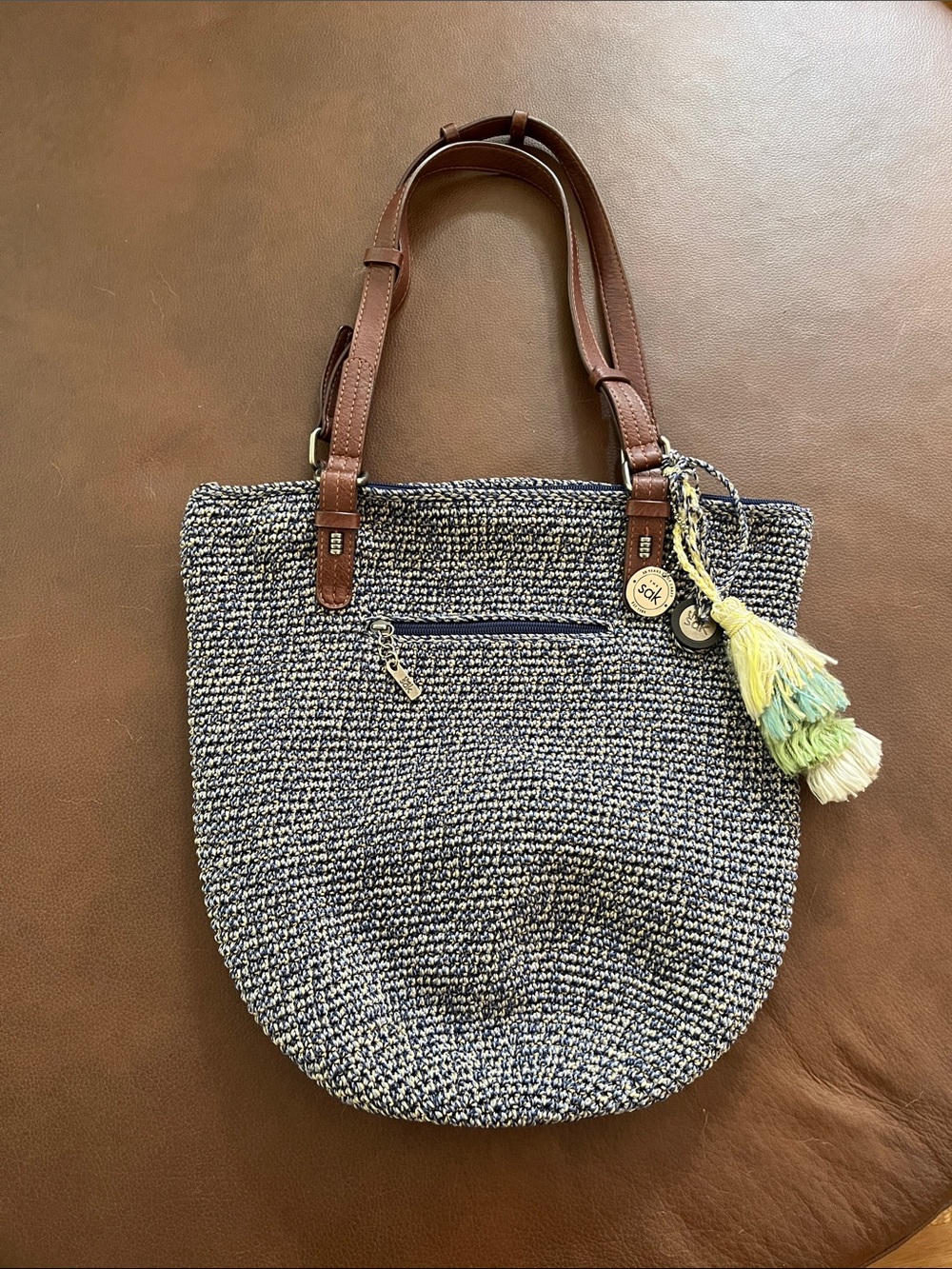 The sak crochet shopper